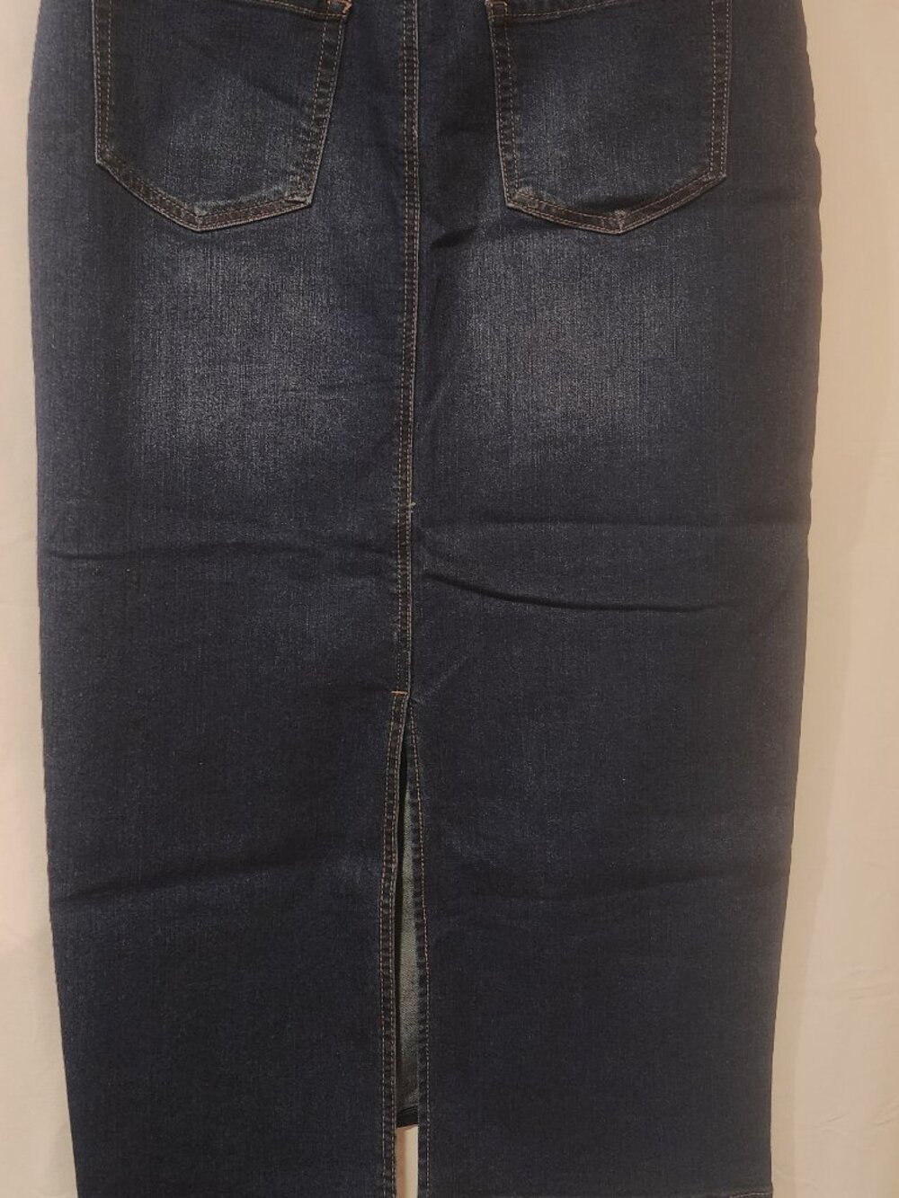 d.jeans Dark Denim Jean Skirt Size 10 - Picture 2 of 3